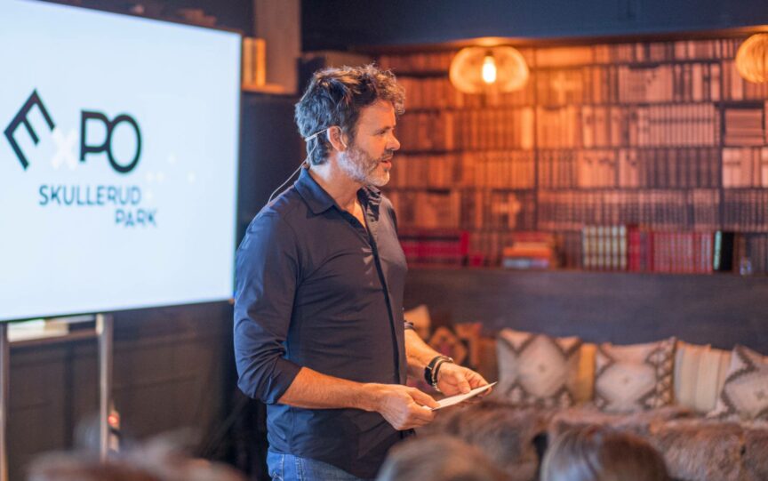 Anders Opsahl presenterer