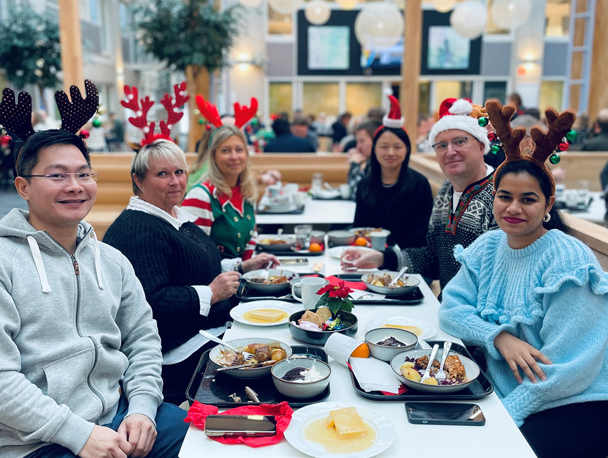 Velkommen til årets julelunsj