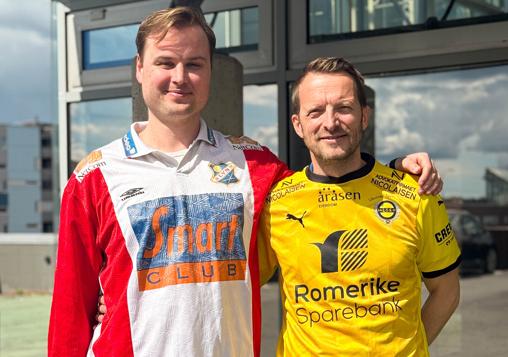 FotballtrøyeFredag samler Skullerud
